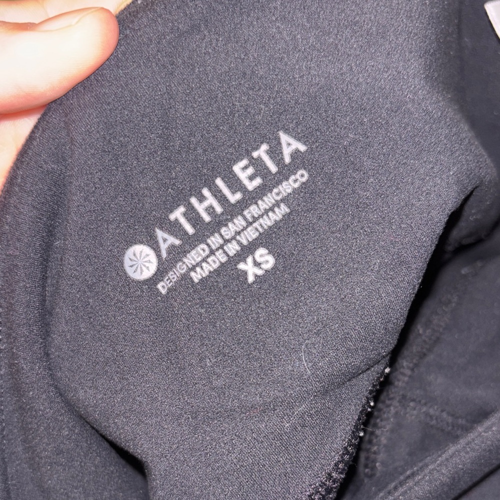 Athleta Shiva 7/8 Tight Black S/293083 - Picture 3 of 4